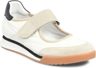 S&ouml;fft Kelly Mary Jane Sneaker in Biscuit/off White at Nordstrom, Size 11