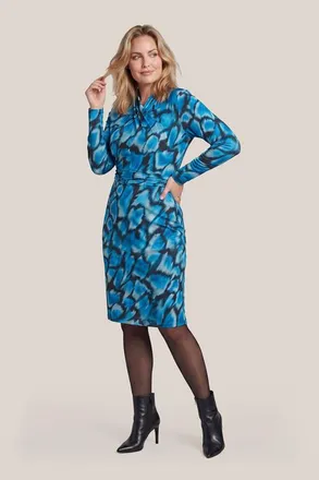 Mart Visser Robin Print Jurk Blauw / Multi Maxi