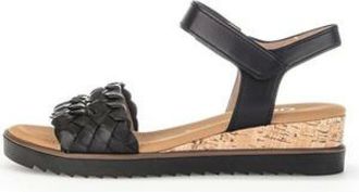 Gabor Sandalen - Dames - Schoenen - Zwart - Maat: 37 EU