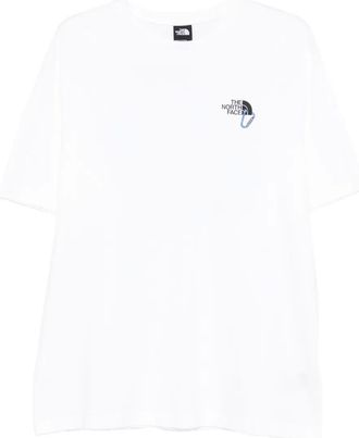 The North Face logo-embellished T-shirt - men - Cotton - M - White