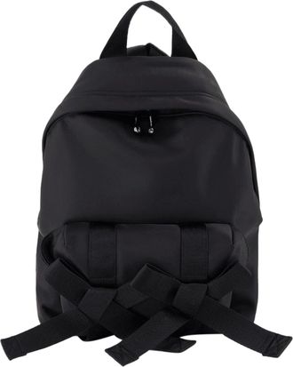 Simone Rocha Bow Front Backpack - Simone Rocha - Nylon - Black