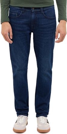 Mustang Slim-fit-Jeans MUSTANG Herren Style Oregon Slim, Herren, Gr. 30, L&auml;nge 30, 883 dunkelblau, Denim/Jeans, 99% Baumwolle, 1% Elasthan, slim fit, Jeans Sl
