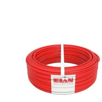 Elan Cavo antincendio certificato EN50200 2x1,0 TW Schermato 50 o 100 Mt - 282101R 100 Mt