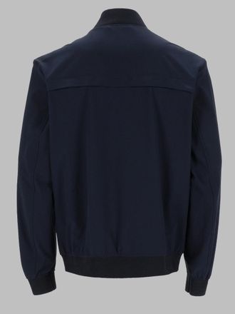 HUGO BOSS Technical Stretch Polyester Jacket - Blue