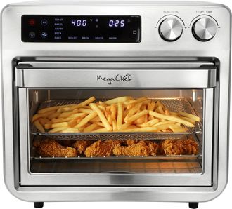 MegaChef 26.4 Quart Digital Electric Multi-Function Air Fryer and Counter Top Oven