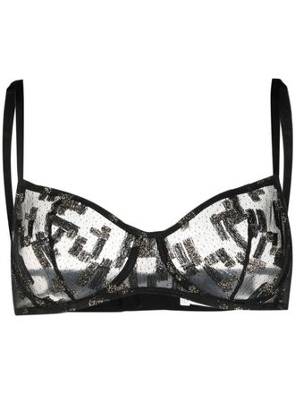 Eres Reggiseno semi trasparente - Nero