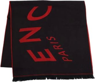 Givenchy Pre-owned Scarves, female, Black, Size: ONE SIZE Pre-owned Stole