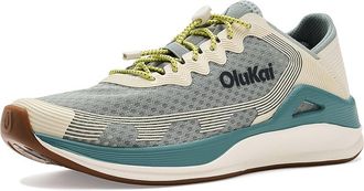 Olukai Ahi Mens Shoes Seagreen/White Sand : 10.5 D - Medium, Textile