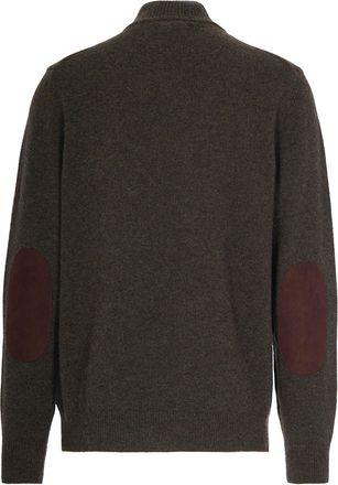 Barbour Essential Patch Half-Zip Sweater - Green