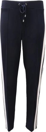 Joseph Ribkoff Donkerblauwe Jumpsuit Broek - Dames - Sweatpants - Blauw - S - Broeken