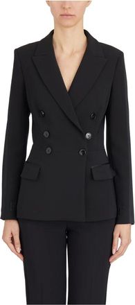 Elisabetta Franchi Mujer, Chaquetas, Negro, Talla: S