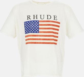 Rhude Maglietta Bandiera Usa