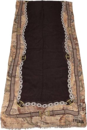 Alviero Martini 1A Classe Estola de seda y lana - Accessories - Mujer - Multicolor - ONE SIZE