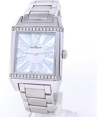 Jaeger-LeCoultre Pre-owned Jaeger LeCoultre Reverso Squadra Lady Quartz Diamond Ladies Watch Q7038193