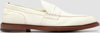 Officine Creative Sax 001 Leather Penny Loafers in White at Nordstrom, Size 43.5