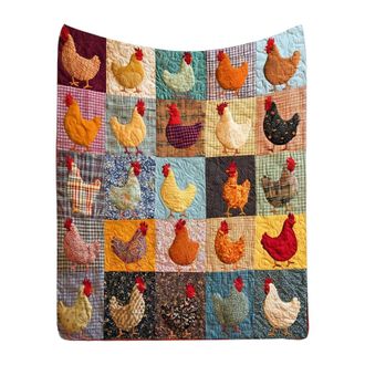 OEM Funda De Franela Estampada Con Patr&oacute;n De Cuadros De Gallo, Para El-23 A