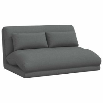 vidaXL Sill&oacute;n Ajustable Gris Oscuro Tela Vidaxl
