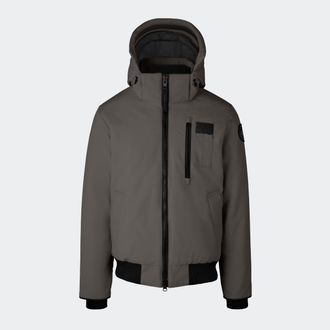 Canada Goose Borden Bomber Black Label (Men, Coastal Grey, XL)