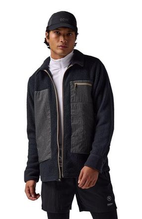 Backcountry Wander Pile-Fleece Shirt Jacket- Mens in Black at Nordstrom, Size X-Large