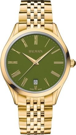 Balmain Classic R Bracelet Watch, 41mm in Yellow Gold at Nordstrom