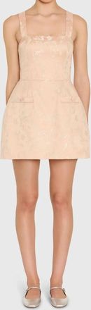 Amanda Uprichard Martini Romper In Mochi