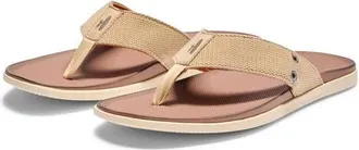 Johnnie-O Del Rey Flip Flop in Light Khaki at Nordstrom, Size 13
