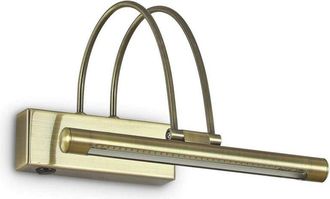 Ideal Lux Ideal Lux - Bow - led Small Picture Wall Light Antique Brass