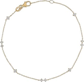 Bony Levy Liora Diamond Station Bracelet in 18K Yellow Gold at Nordstrom, Size 7