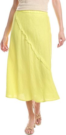 DKNY Dkny Pull On Linen Skirt