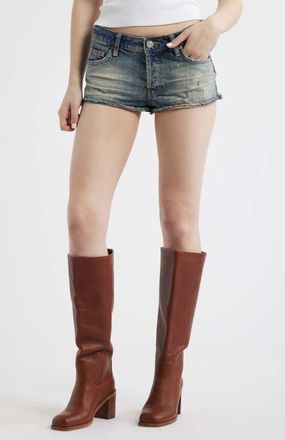 BDG Minnie Denim Shorts in Mid Vintage at Nordstrom, Size 25 X 32