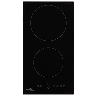 vidaXL Vitrocer&aacute;mica Con 2 Quemadores Control T&aacute;ctil 3000 W Vidaxl