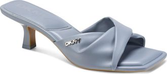 DKNY Jolaine Twist Sandal in Slate Blue at Nordstrom, Size 7.5