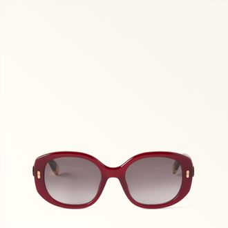 Furla Occhiali Da Sole Red Apple Rosso Acetato Donna