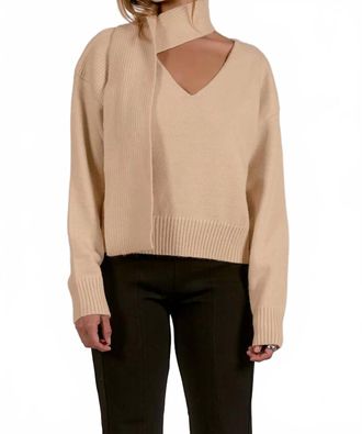 Elan Brooke Sweater In Oatmeal