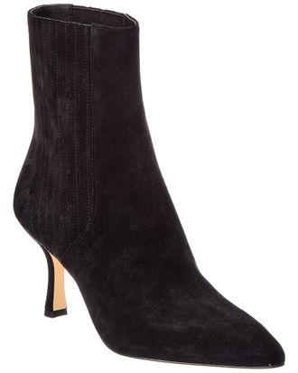 Stuart Weitzman Isla Suede Chelsea Boot