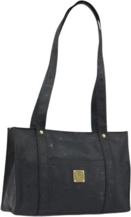 MCM Borsa Tote Pre-owned - - Pre-owned - Donna - Nero - ONE SIZE