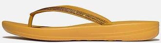 FitFlop Iqushion Sparkle Dames Turmeric Flip-Flops