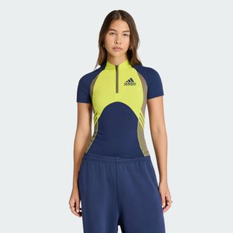 adidas Womens adidas Equipment Tight Short Sleeve T Shirt