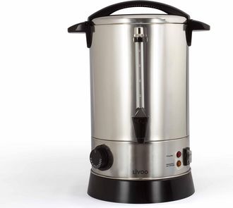 Livoo Percolateur A Caf&eacute; - Livoo - Dom397 - 950 W - 6,8l - 40 Tasses - Acier Inoxydable