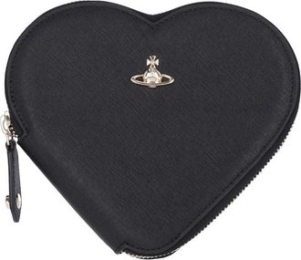 Vivienne Westwood New Heart Crossbody Bag - Black