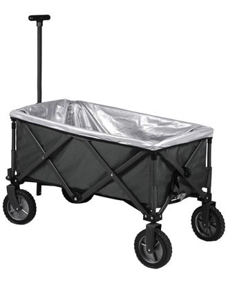 Picnic Time Dnu Oniva Adventure Wagon Elite Folding Utility Wagon With Table & Liner