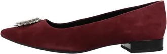 Geox Charyssa - Dames - Ballerinas - Rood - 38 EU - Leer - Schoenen