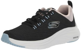 Skechers Womens Dampfschaum 11 Sneaker, Black Multi Bkmt, 8 UK