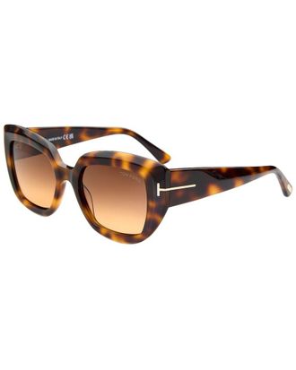 Tom Ford Womens Saltzman 53Mm Sunglasses