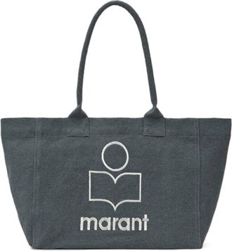 Isabel Marant Yenky Zipped-Gz Cotton Tote Bag
