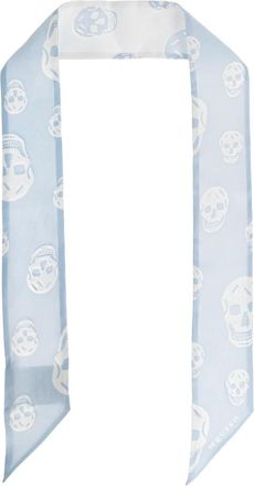 Alexander McQueen Dames, Accessoires, Blauw, Maat: ONE Size Zijde