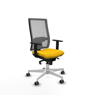 Piqueras y Crespo Piqueras Et Crespo Horna Silla De Oficina Amarilla Confortable