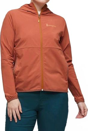 Cotopaxi Vuelta Performance Windbreaker In Faded Brick