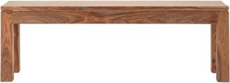Maisons du monde Banco de madera maciza de palo rosa