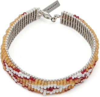 Isabel Marant Bracciale Pillan - NLSI NATURAL/SILVER